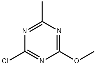 2-氯-4-甲氧基-6-甲基-1,3,5-三嗪 结构式