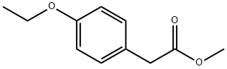 4-乙氧基苯乙酸甲酯 结构式