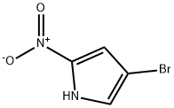 4-溴-2-硝基-1H-吡咯 结构式