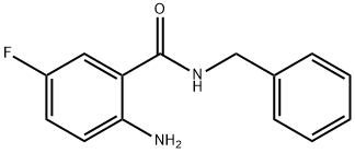 2-Amino-N-benzyl-5-fluorobenzamide 结构式