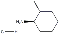 (1R,2R)-2-甲基环己烷-1-胺盐酸盐 结构式