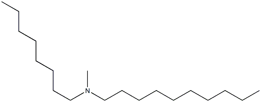 双辛/癸基甲基叔胺 结构式