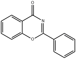 2-phenyl-4H-1,3-benzoxazin-4-one 结构式