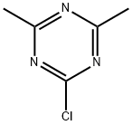1,3,5-Triazine, 2-chloro-4,6-dimethyl- 结构式