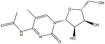 N4-Acetyl-5-methylcytidine 结构式