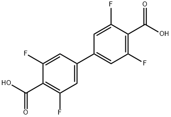 3,3',5,5'-四氟联苯-4,4'-二羧酸 结构式