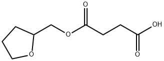 4-oxo-4-(tetrahydro-2-furanylmethoxy)butanoic acid 结构式