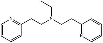 2-Pyridineethanamine, N-ethyl-N-[2-(2-pyridinyl)ethyl]- 结构式