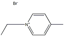 1-乙基-4-甲基溴化吡啶 结构式