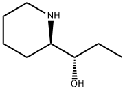 (1S)-1-[(2R)-piperidin-2-yl]propan-1-ol 结构式