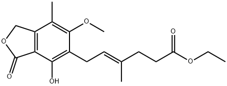 霉酚酸酯杂质1 结构式