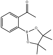 2-乙酰苯基硼酸频哪醇酯 结构式