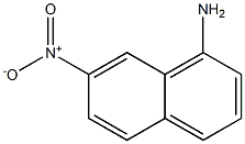7-硝基萘-1-胺 结构式
