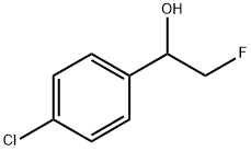 1-(4-chlorophenyl)-2-fluoroethanol 结构式