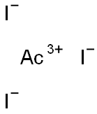 Actinium triiodide 结构式