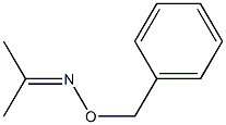 2-Propanone, O-(phenylmethyl)oxime 结构式