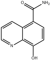8-Hydroxy-quinoline-5-carboxylic acid amide 结构式