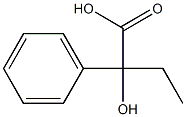 2-hydroxy-2-phenylbutanoic acid 结构式