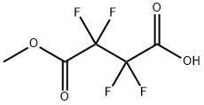 四氟丁二酸单甲酯 结构式