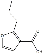 2-丙基呋喃-3-羧酸 结构式