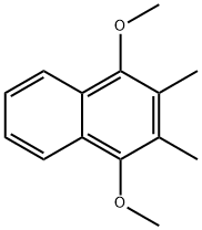 1,4-dimethoxy-2,3-dimethylnaphthalene 结构式