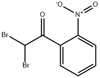2,2-二溴-2'-硝基苯乙酮 结构式