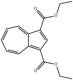 1,3-二甲酸二乙酯薁 结构式