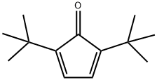 2,4-Cyclopentadien-1-one,2,5-bis(1,1-dimethylethyl)- 结构式