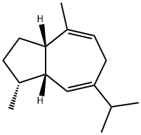 Azulene, 1,2,3,3a,6,8a-hexahydro-1,4-dimethyl-7-(1-methylethyl)-, (1R,3aS,8aS)- 结构式