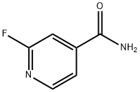 2-氟吡啶-4-甲酰胺 结构式