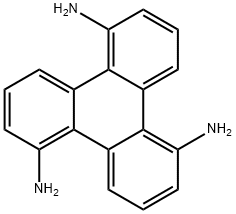 苯并菲-1,5,9-三胺 结构式