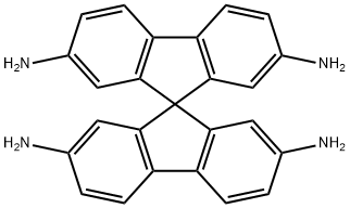 2,2',7,7′-四氨基-9,9′- 联二螺旋芴 结构式