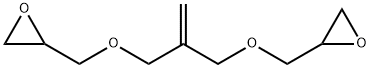 Oxirane, 2,2'-[(2-methylene-1,3-propanediyl)bis(oxymethylene)]bis- (9CI) 结构式