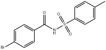 Benzamide, 4-bromo-N-[(4-methylphenyl)sulfonyl]- 结构式