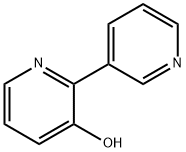 3-Hydroxy-2,3'-bipyridine 结构式