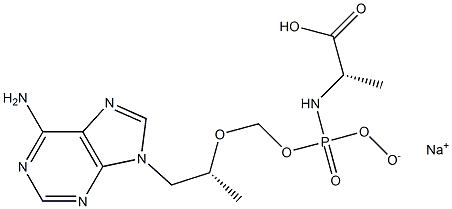替诺福韦拉酚氨酯杂质15 结构式