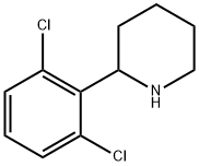 2-(2,6-dichlorophenyl)piperidine 结构式