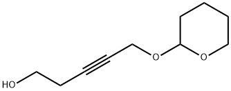 3-Pentyn-1-ol, 5-[(tetrahydro-2H-pyran-2-yl)oxy]- 结构式