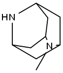 2-methyl-2,6-diazaadamantane 结构式