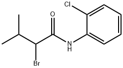 2-溴-N-(2-氯苯基)-3-甲基丁酰胺 结构式