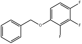 1-(BENZYLOXY)-2,3,4-TRIFLUOROBENZENE 结构式
