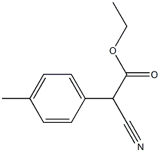 ethyl 2-cyano-2-(p-tolyl)acetate 结构式