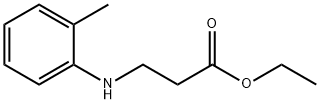 N-(2-Methylphenyl)-Beta-Alanine Ethyl Ester 结构式