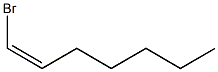 cis-1-bromo-1-heptene 结构式