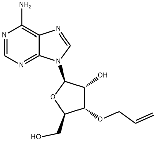 3'-O-Allyladenosine 结构式