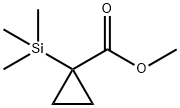 1-(三甲基硅基)环丙烷甲酸甲酯 结构式