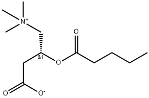 VALERYL-L-CARNITINE 结构式