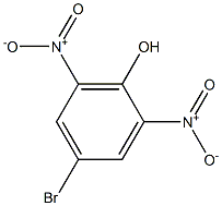 4-bromo-2,6-dinitrophenol 结构式