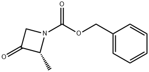 benzyl (2R)-2-methyl-3-oxoazetidine-1-carboxylate 结构式