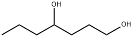 1,4-heptanediol 结构式